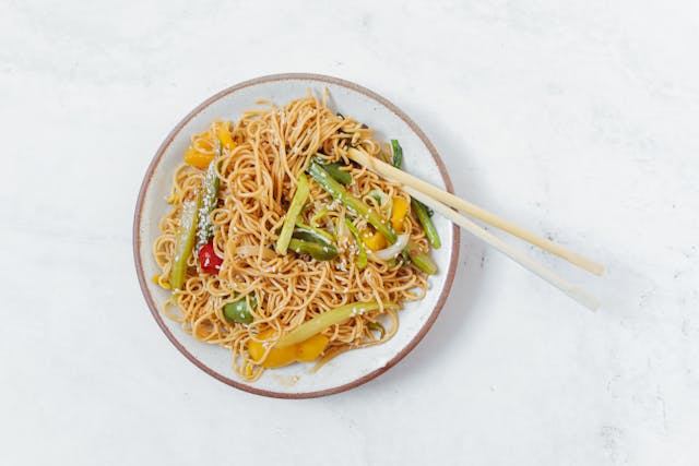 Asian Sesame Noodle Stir-Fry