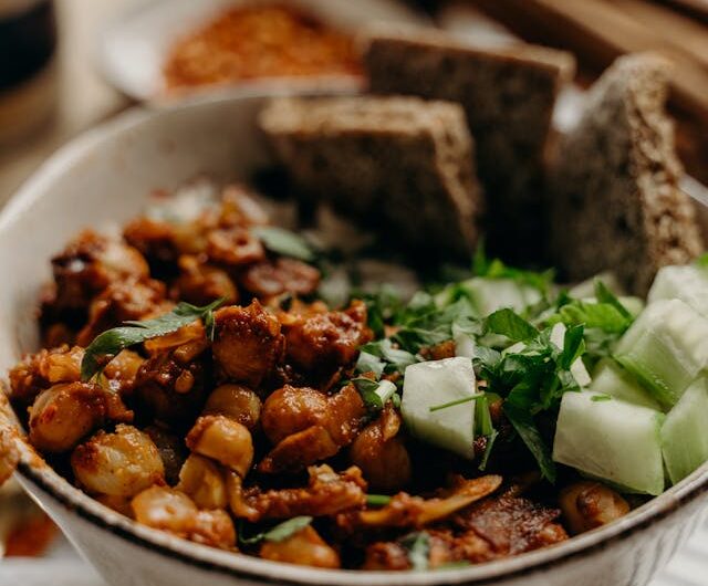 Chickpea, Eggplant and Tomato Curry