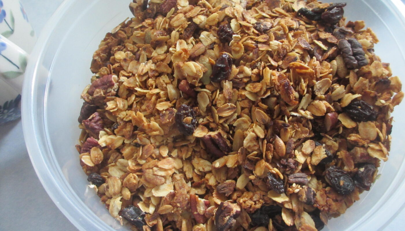 homemade granola recipe