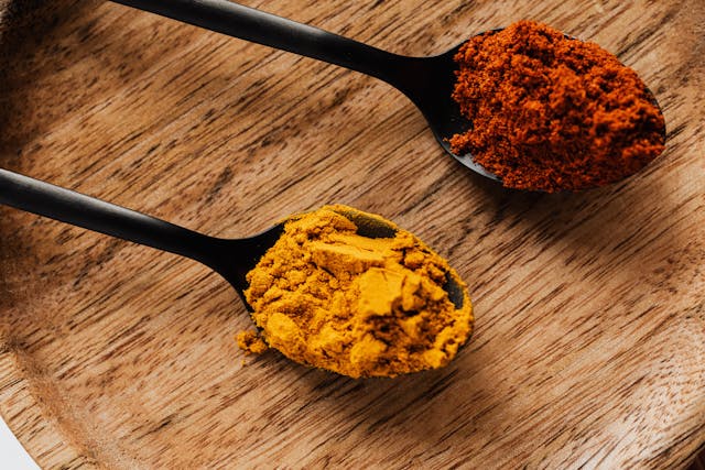 turmeric, cayenne for blood pressure health