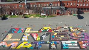 Black Lives Matter Mural of East Orange NJ