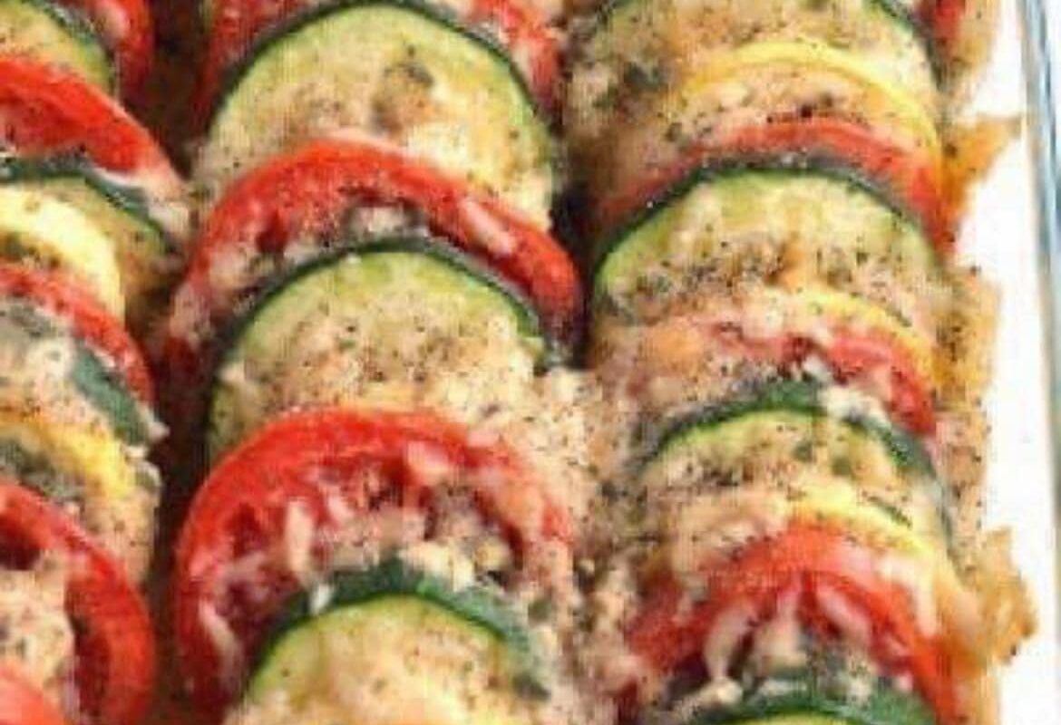 healthy zucchini bake recipe