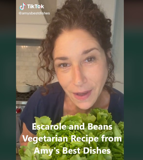 Amy's Best Dishes Escarole and Beans Recipe