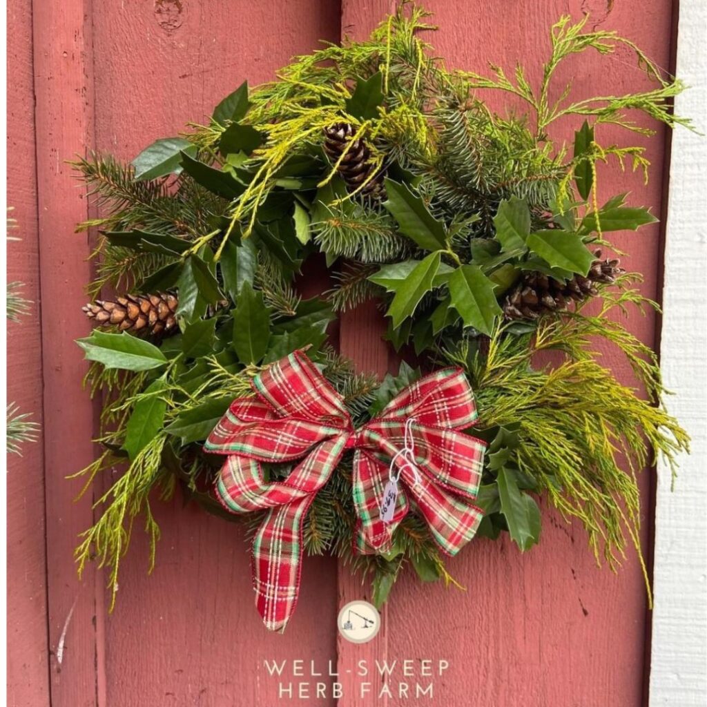 well sweep herb farm christmas wreaths