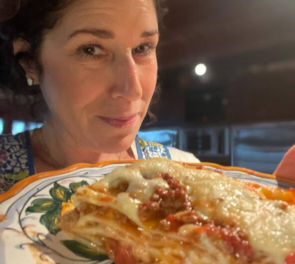 Lasagna with Bolognese and Bechamel from Amy’s Best Dishes on TikTok