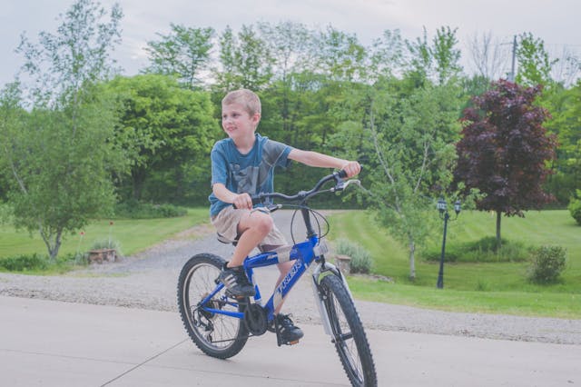 Teaching an Older Child How to Ride a Bike