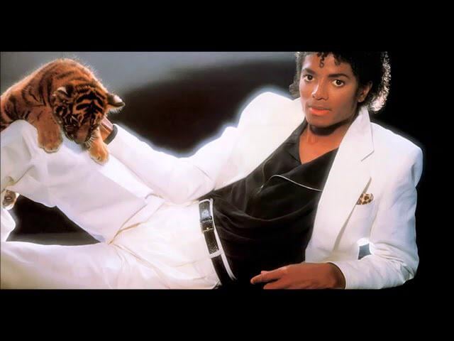 Michael Jackson Thriller Album Tiger Pic