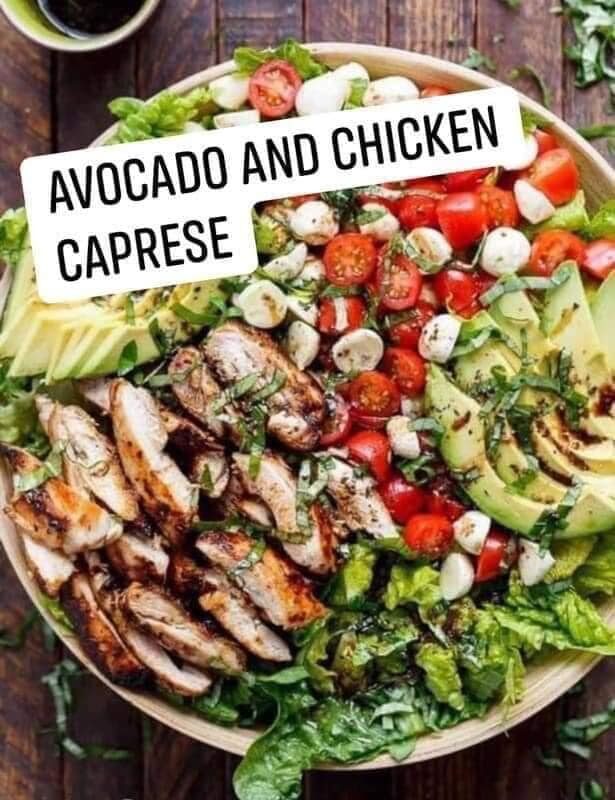 avocado caprese salad recipe