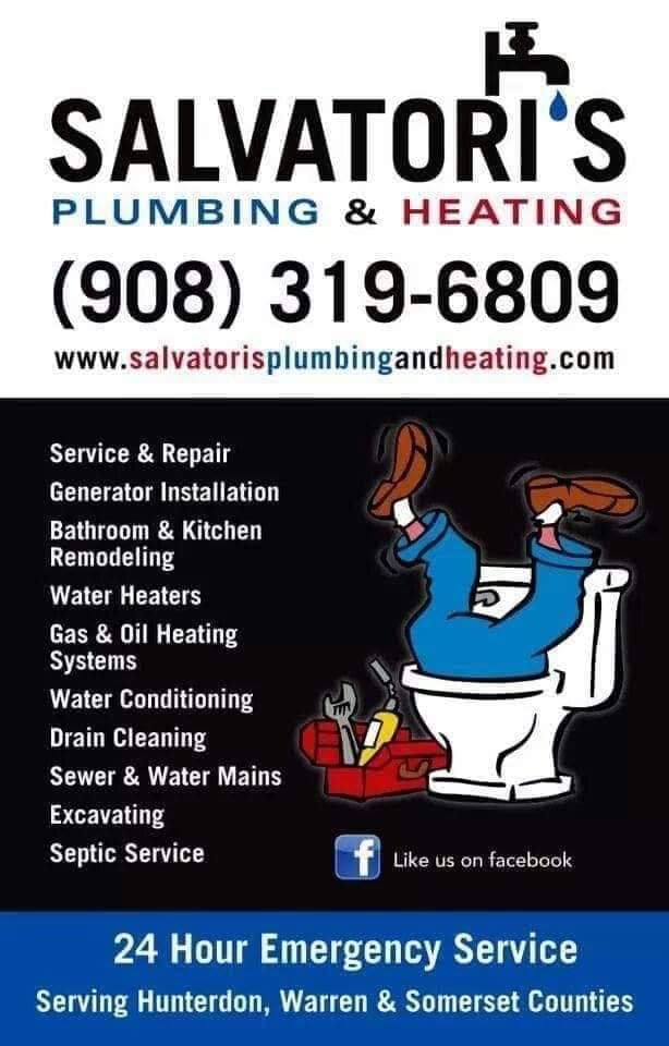 salvatori's plumbing and heating hunterdon, warren county nj