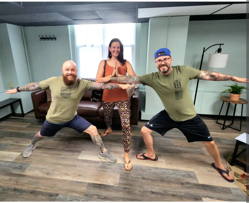 Yoga for Veterans Warren County NJ Palmer PA