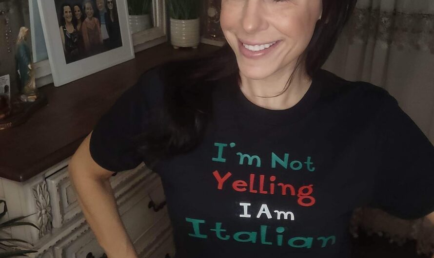 “I’m Not Yelling, I Am Italian” Tee Shirt and Fun Merch