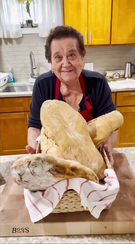 nonna pia bread making