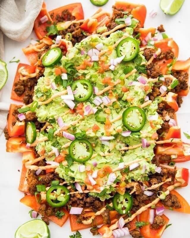 bell pepper nachos