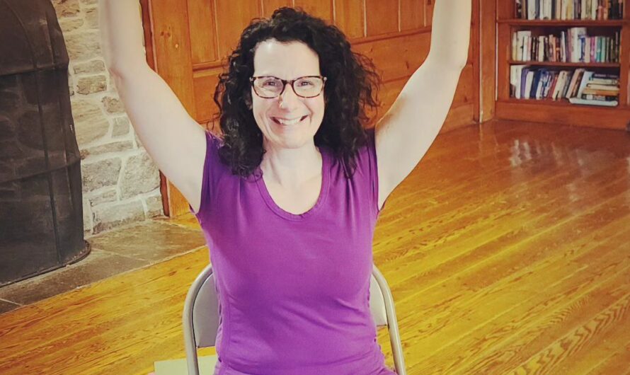 Try Chair Yoga with Laura at Hunterdon County Library