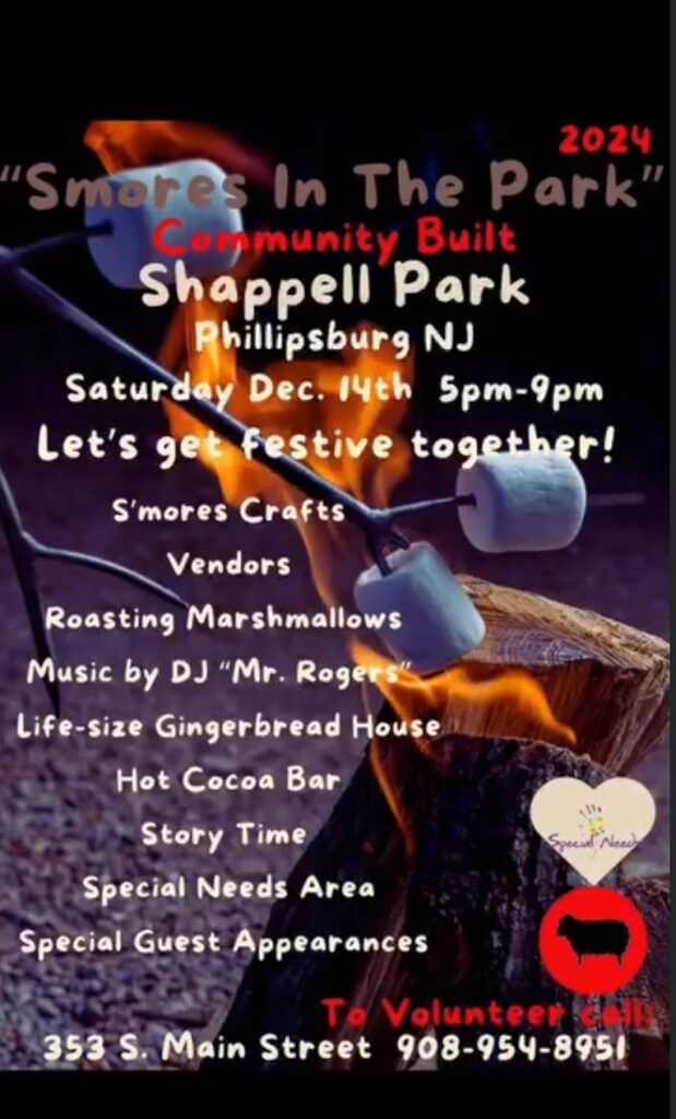 S'Mores in the Park Phillipsburg NJ