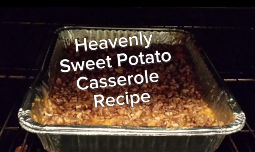 Sweet Potato Casserole with Pecans