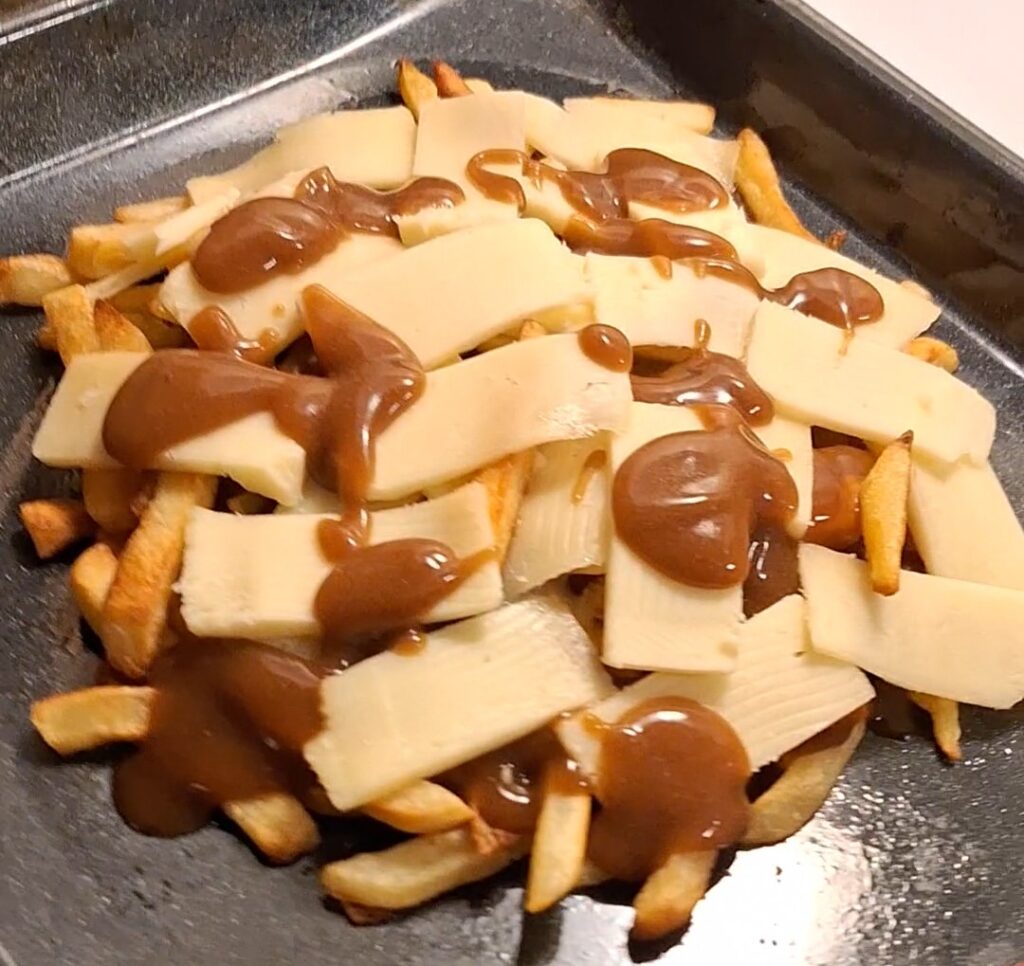 Cheese fries with gravy