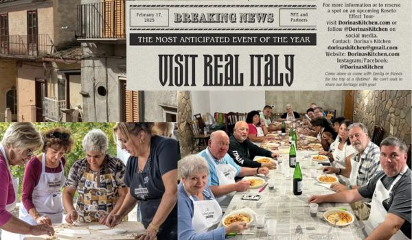 Dorina’s Kitchen Plans 7 Italy Trips for May 2025. Book Now!